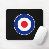 Roundel Classic Target Graphic Mousepad (Mit Mouse)