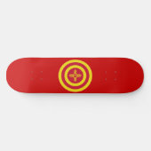Roundel de Albuquerque Skateboard (Horizontal)