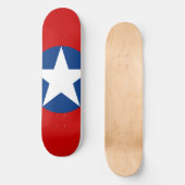 Roundel de Chile Skateboard (Vorderseite)