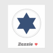 Roundel der israelischen Luftwaffe Aufkleber (Blatt)