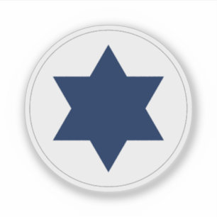 Roundel der israelischen Luftwaffe Aufkleber