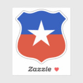 Roundel des Chilen Aufkleber (Blatt)