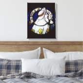 Roundel des Propheten Isaiah Leinwanddruck (Insitu (Schlafzimmer))