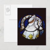 Roundel des Propheten Isaiah Postkarte (Vorne/Hinten)