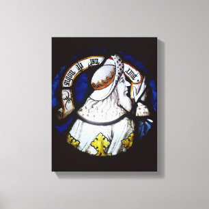 Roundel des Prophets Jesaja Leinwanddruck