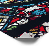 Roundel, die die Parabel der Feigenbaume abbildet Poster (Ecke)