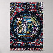 Roundel, die die Parabel der Feigenbaume abbildet Poster (Vorne)