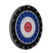 Roundel Graphic on Black Dartscheibe (Vorderseite Links)