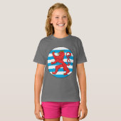 Roundel Luxembourg, Luxemburg T-Shirt (Vorne ganz)