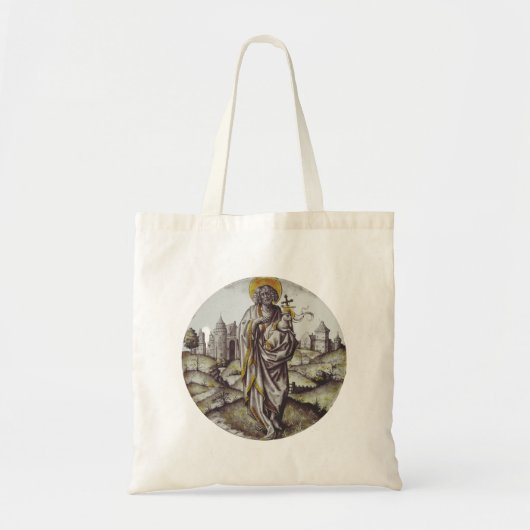 Roundel mit Saint John The Baptist Tragetasche (Vorne)