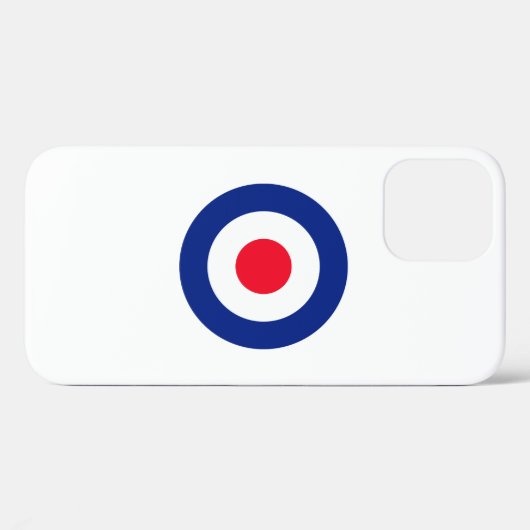 Roundel MOD Classic-Ziel Case-Mate iPhone Hülle (Rückseite (Horizontal))
