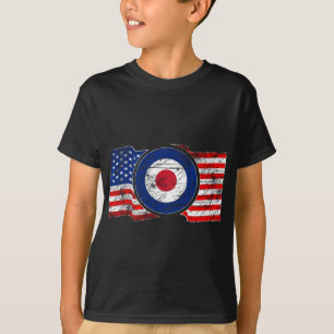 Roundel Mod USA Target Scooter T-Shirt