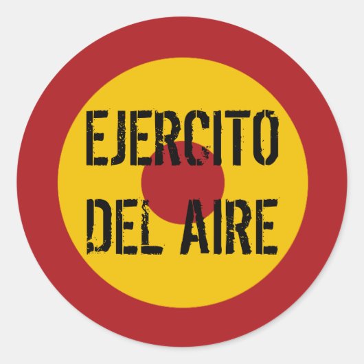 Roundel Runder Aufkleber (Vorderseite)