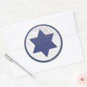 Roundel Rustica Runder Aufkleber (Umschlag)