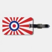 Roundel Target Mod JAPAN Zielmotorroller Gepäckanhänger (Rückseite horizontal)