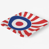 Roundel Target Mod JAPAN Zielmotorroller Pappteller (Gewinkelt)