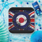 Roundel Target Mod UK Ziel Union Jack Pappteller (Party)