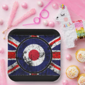Roundel Target Mod UK Ziel Union Jack Pappteller (Party)