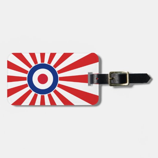 Roundel Target Mods JAPAN Target Roller Gepäckanhänger (Vorderseite horizontal)