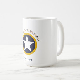 Roundel, US-Streitkräfte 1942 - 1943 Kaffeetasse