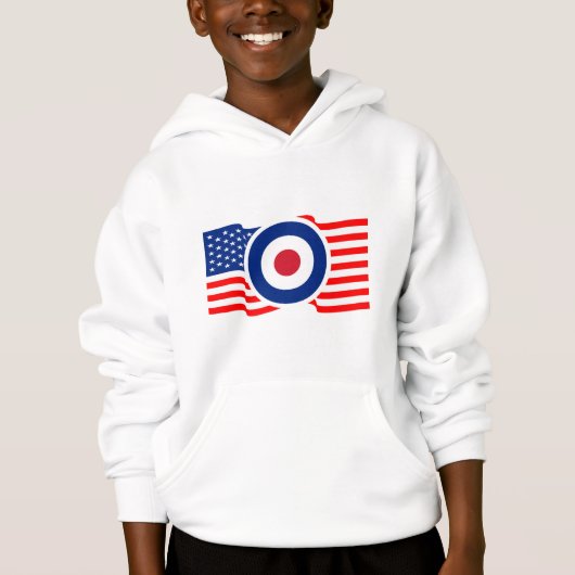 Roundel USA Target Graphic Hoodie (Vorderseite)
