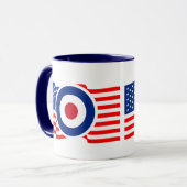 Roundel USA Target Graphic Tasse (Vorderseite Links)