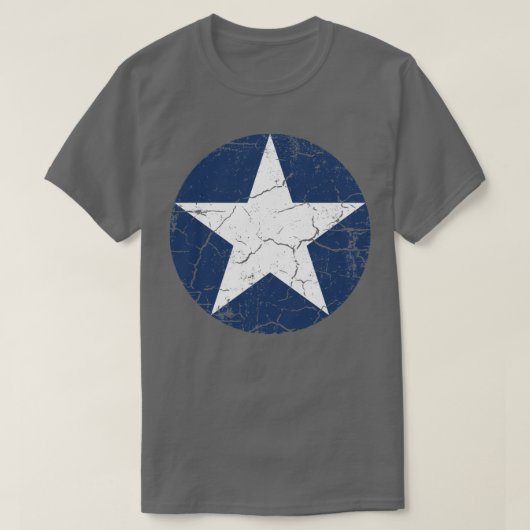 Roundel USAAC USAF WW2 T-Shirt (Design vorne)