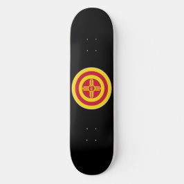 Roundel von Albuquerque Skateboard