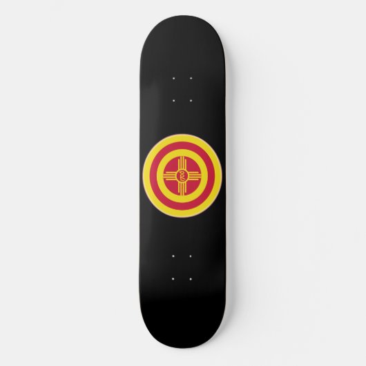 Roundel von Albuquerque Skateboard (Vorderseite)