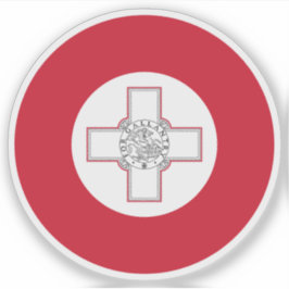 Roundel von Malta Aufkleber