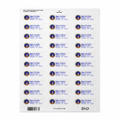 Roundel von St Viator von Lyon, Katechist (LD 01) (Vorne)