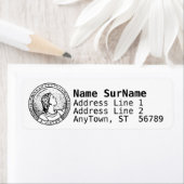 Roundel von St Viator von Lyon, Katechist (LD 01) (Insitu)