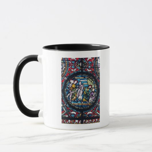 Roundel, welches die Parabel des Feigenbaums Tasse (Links)