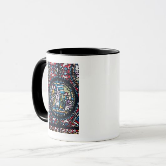 Roundel, welches die Parabel des Feigenbaums Tasse (Vorderseite Links)