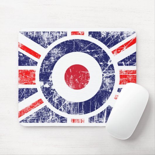 Roundel Ziel-Mod-BRITISCHER Mousepad (Mit Mouse)