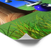 ROUNDER AUF EINEM WORM POSTER (Ecke)