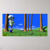 ROUNDER AUF EINEM WORM POSTER (Vorne)