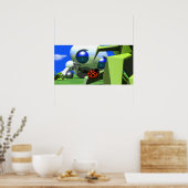 ROUNDER MIT BLICK AUF LADYBUG POSTER (Küche)