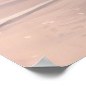 Roundhill Neuseeland Skigebiet Poster (Ecke)