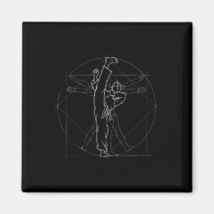 Roundhouse Kick Kickboxen Kung Fu MMA Taekwondo Magnet