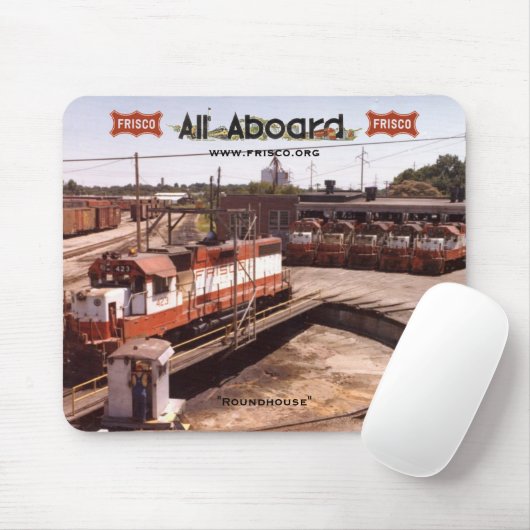 Roundhouse Mousepad (Mit Mouse)