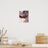 Rounding Up Western Art von NC Wyeth Poster (Küche)