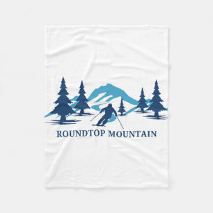 Roundtop Mountain Pennsylvania Skigebiet Skifahren Fleecedecke