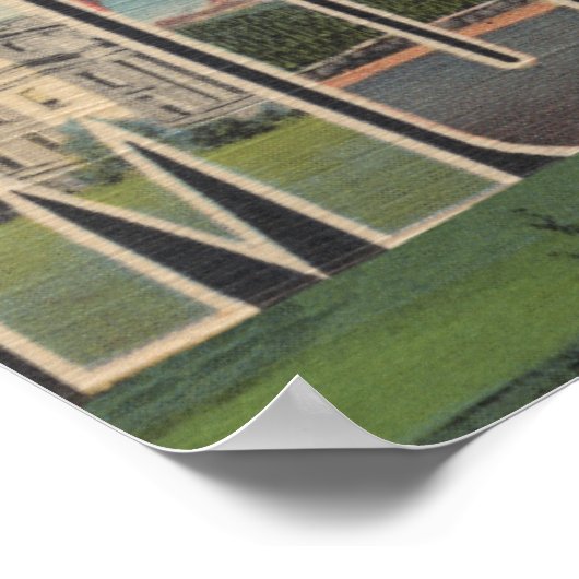 Roundup, Montana Poster (Ecke)