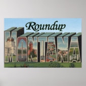 Roundup, Montana Poster (Vorne)