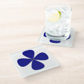 ROUNTER KREUZ GLASUNTERSETZER (Schrägansicht)