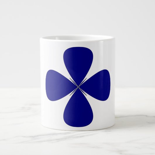 ROUNTER KREUZ Jumbo-Tasse (Vorderseite)