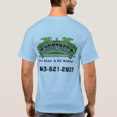 Rountrees Rasen-Wartung T-Shirt (Rückseite)