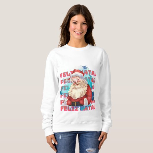 Roupa de Natal Sweatshirt (Vorne ganz)
