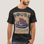 "Rouse Restaurant" Kulinarisches T-Shirt (Vorderseite)
